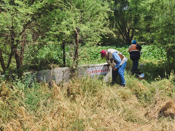 Profepa clausura a SIMAS Sabinas por verter aguas residuales no tratadas al río Sabinas